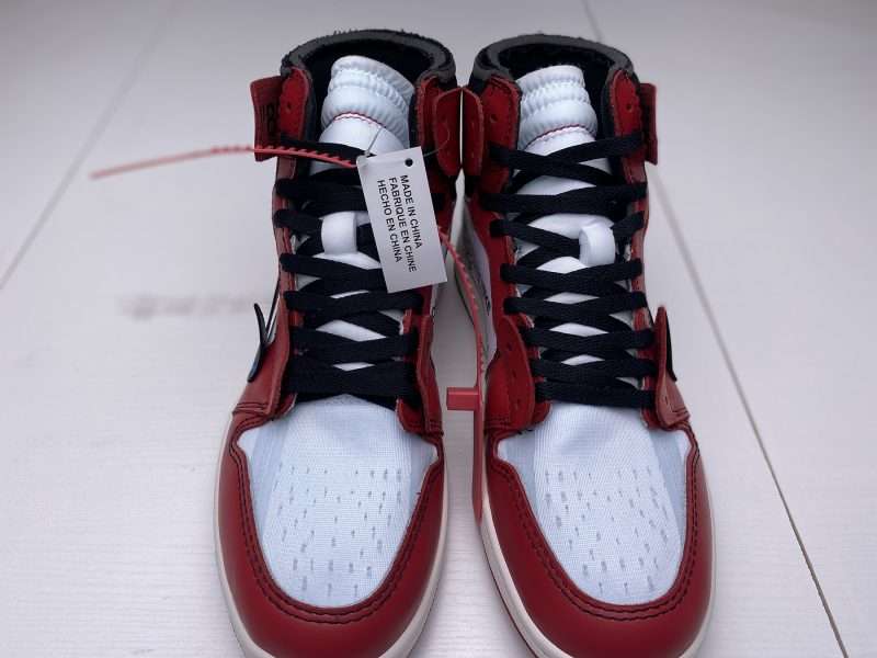 OFF-WHITE x AIR JORDAN 1 CHICAGO REPLICA AA3834-101