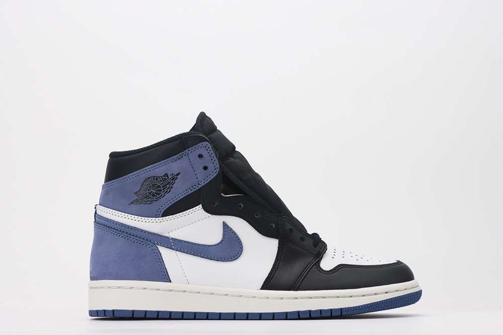 Air Jordan 1 Retro High Blue Moon Replica 555088-115