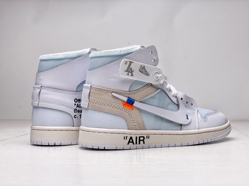 Off-White X AIR Jordan 1 Retro High White AJ1 AQ0818-100