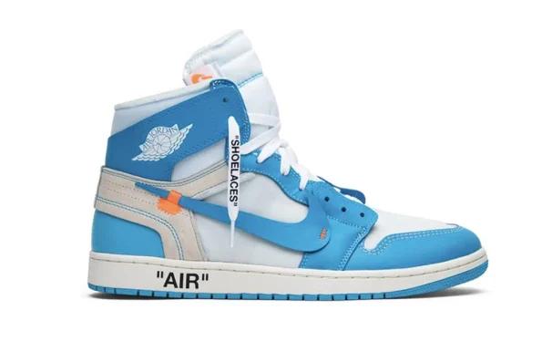 AIR JORDAN 1 REPS OFF-WHITE BLUE “UNC” UNIVERSITY BLUE AQ0818-148