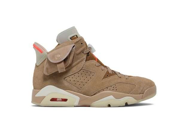 Travis Scott x Air Jordan 6 Retro ‘British Khaki’ Replica DH0690-200