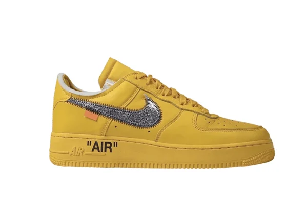 Nike Air Force 1 Low Off-White ICA University Gold Replica DD1876-700