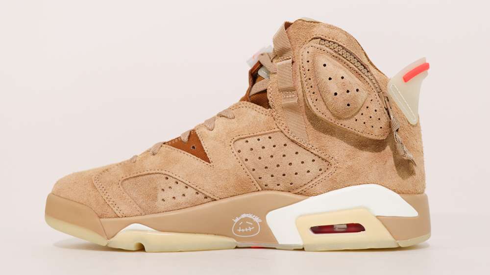 Travis Scott x Air Jordan 6 Retro ‘British Khaki’ Replica DH0690-200