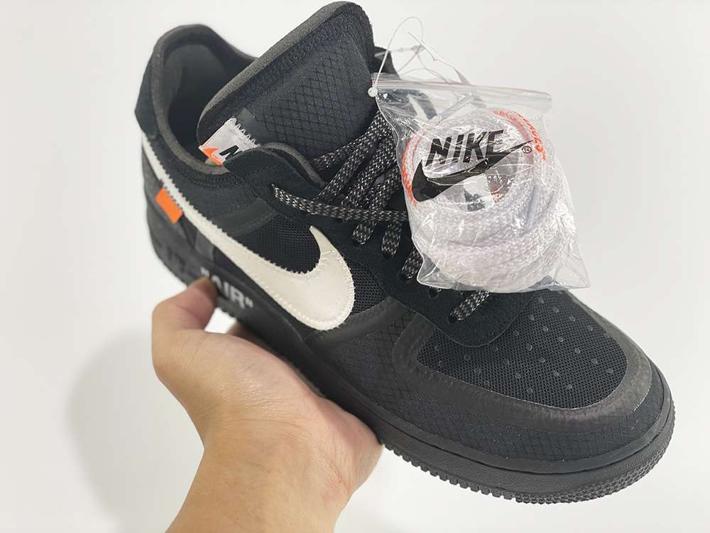 Nike Air Force 1 Low Off-White Black White Replica  AO4606-001