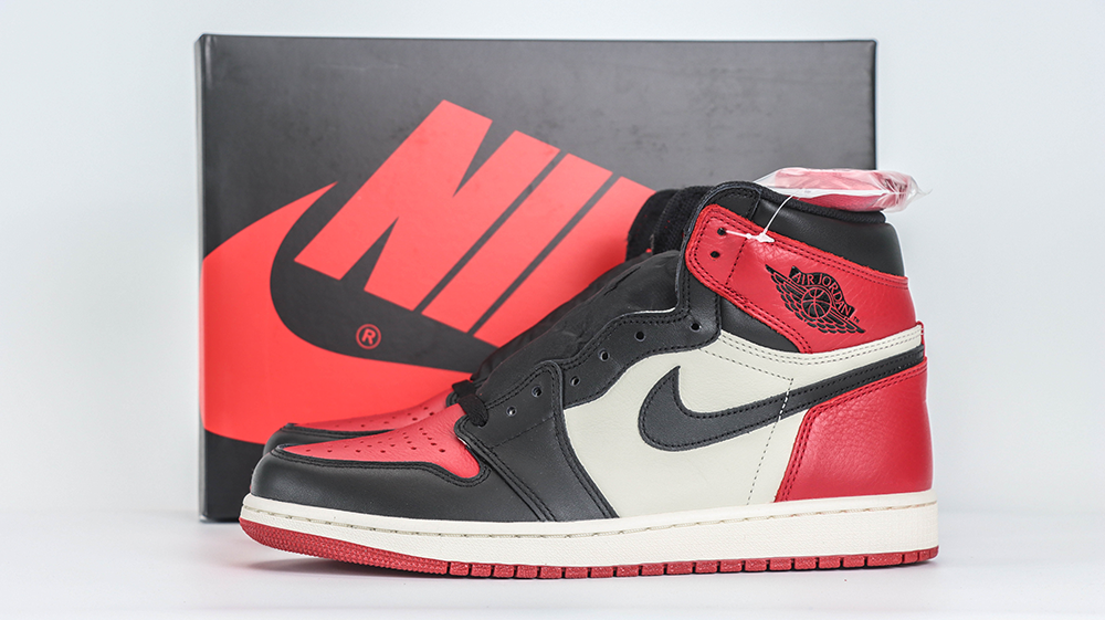 Air Jordan 1 “Bred Toe” Quality Reps 555088 610