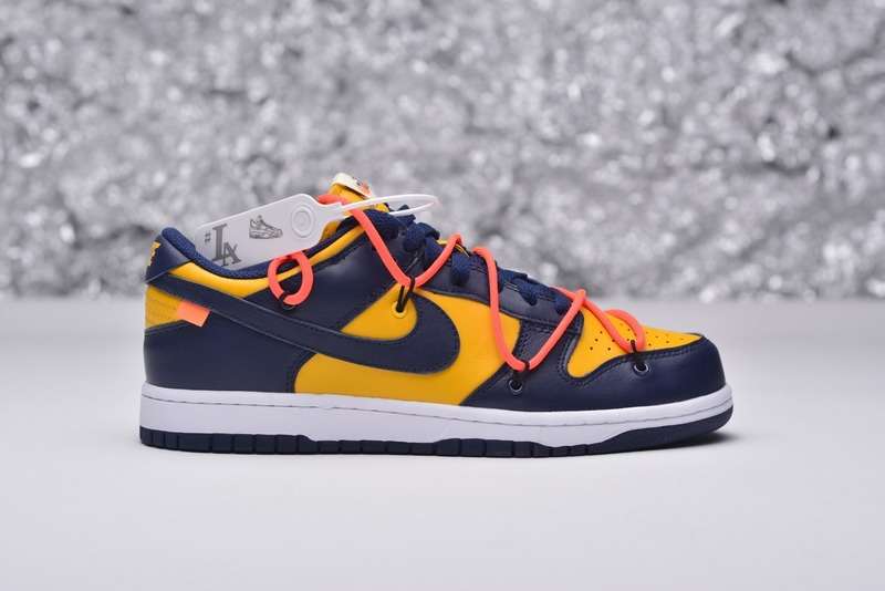 OFF-WHITE x DUNK LOW “UNIVERSITY GOLD”  REPS CT0856-700