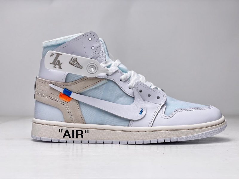 Off-White X AIR Jordan 1 Retro High White AJ1 AQ0818-100