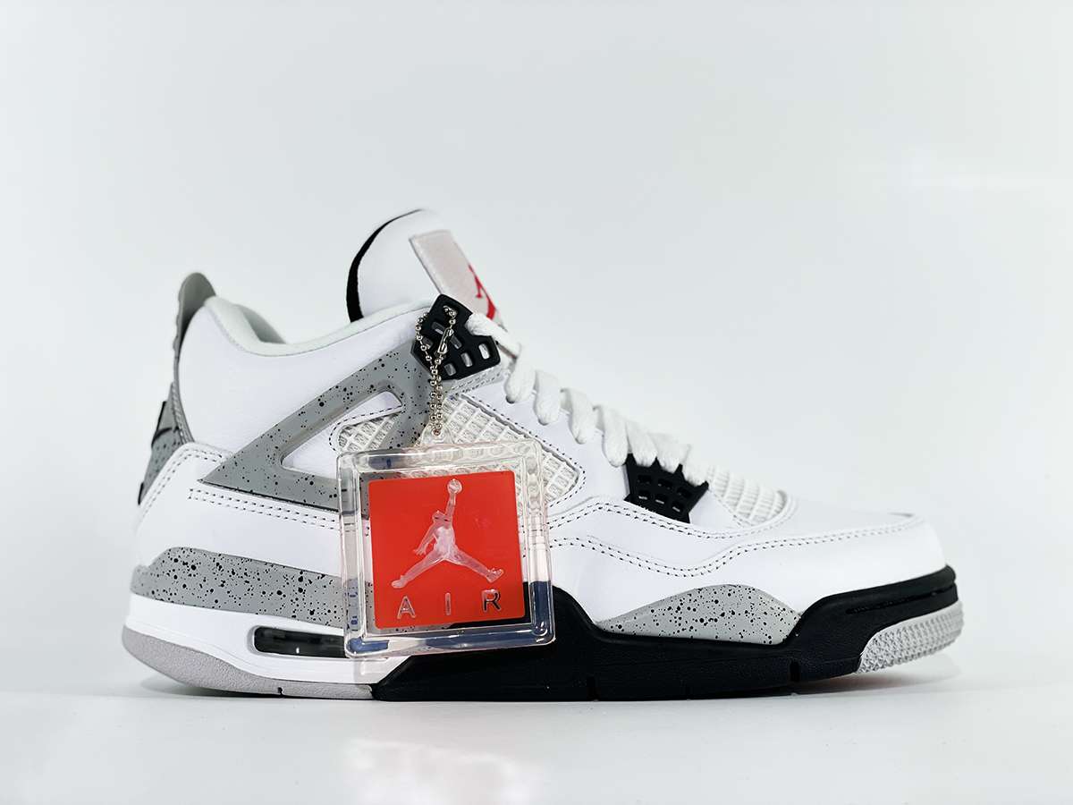 Replica Jordan 4 Retro White Cement Replica For Sale 840606-192