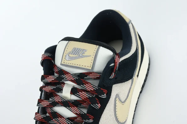 Nike Dunk Low LX Black Suede Team Gold Replica DV3054-001