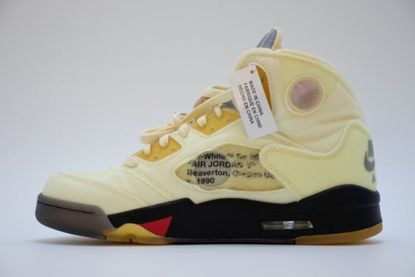 OFF-WHITE X AIR JORDAN 5 SAIL REPLICA DH8565-100