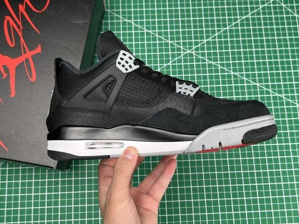 Air Jordan 4 SE “Black Canvas” Quality Replica DH7138-006