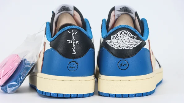 Travis Scott Fragment Design Jordan 1 Reps Low DM7866-140