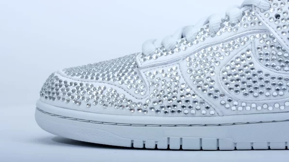 CPFM x Swarovski x Dunk Low ‘Pure Platinum’ Reps  CZ2670-001