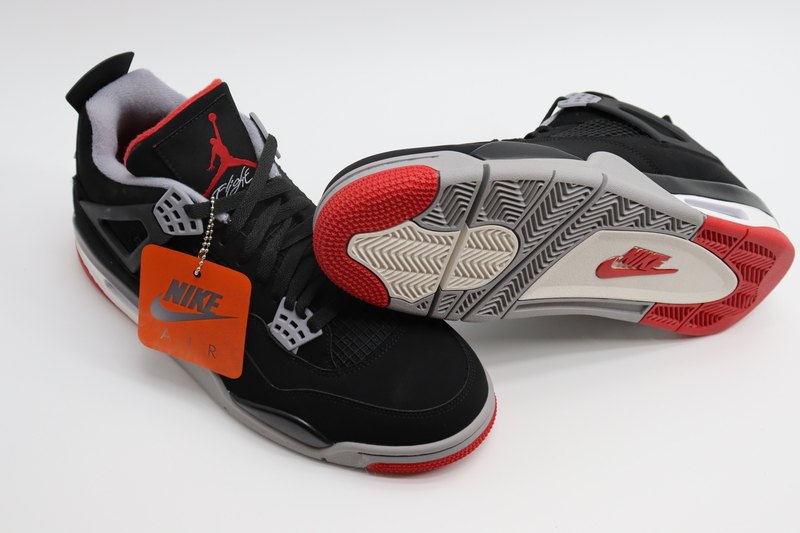 AIR JORDAN 4 RETRO BRED REPLICA 308497-060