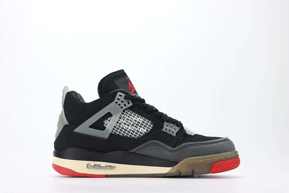 OFF-WHITE X AIR JORDAN 4 BRED REPLICA