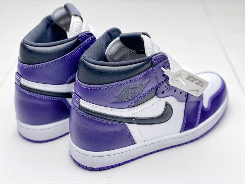 AIR JORDAN RETRO 1 HIGH OG ‘COURT PURPLE’ SNEAKERS REPLICA 555088-501