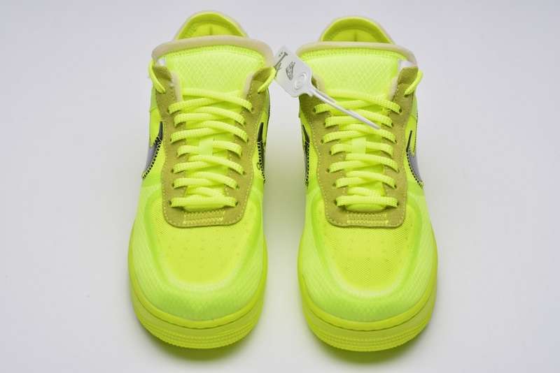 Nike Air Force 1 Low Off-White Volt Replica AO4606-700