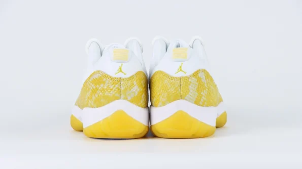 Air Jordan 11 Low ‘Yellow Snakeskin’ Reps AH7860 107