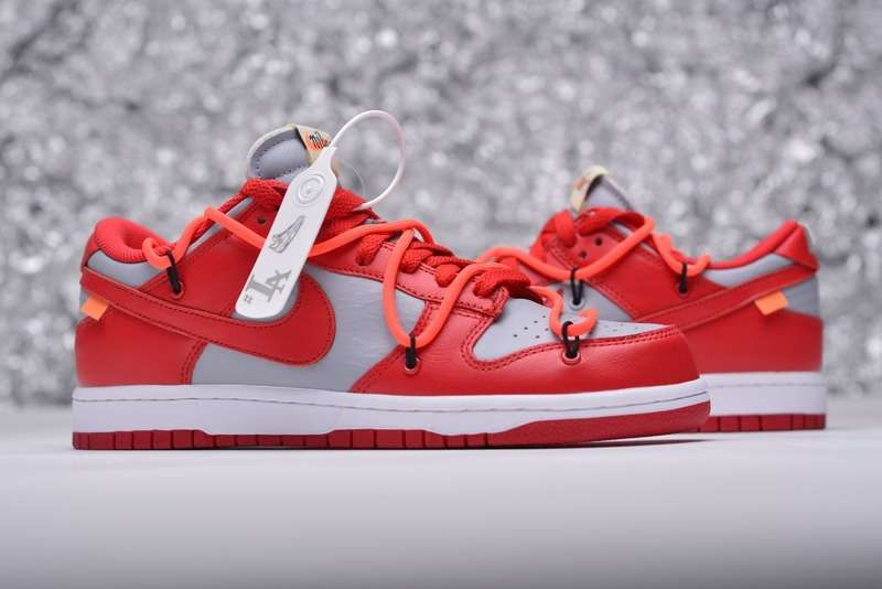 OFF-WHITE x DUNK LOW “UNIVERSITY RED” REPS CT0856-600