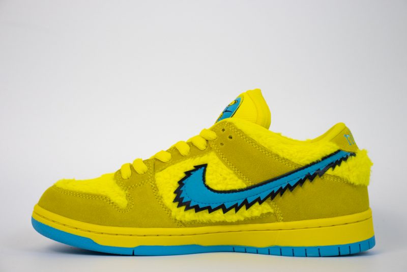 Nike SB Dunk Low Grateful Dead Bears Opti Yellow Replica CJ5378-700