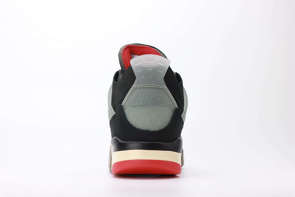 OFF-WHITE X AIR JORDAN 4 BRED REPLICA