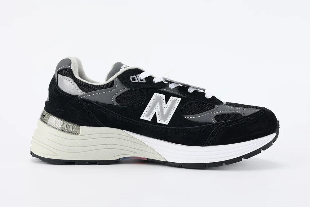 New Balance 992 Black Grey Suede Replica  M992EB