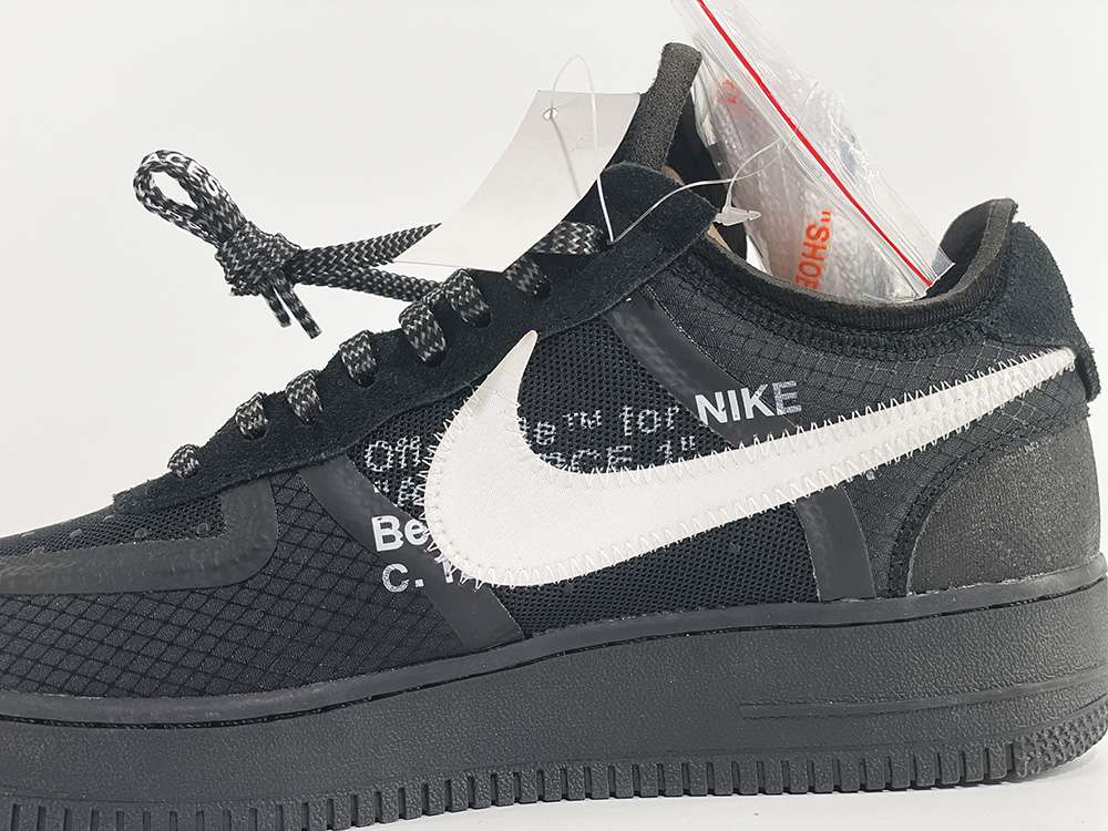 Nike Air Force 1 Low Off-White Black White Replica  AO4606-001