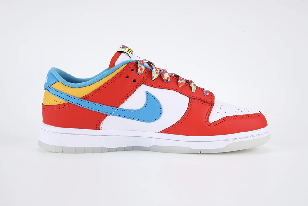 Nike Dunk Low QS LeBron James Fruity Pebbles Reps DH8009-600