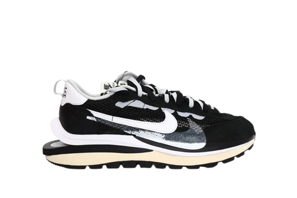 YESKICKS  Nike Vaporwaffle sacai Black White Replica CV1363-001