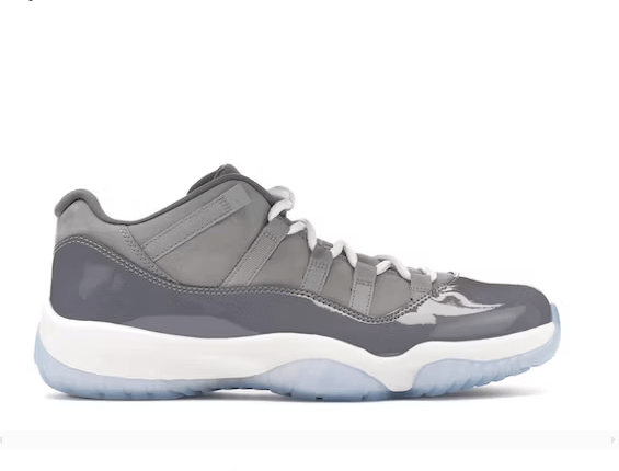 Air  Jordan 11 Retro Low Cool Grey 528895-003 Replica