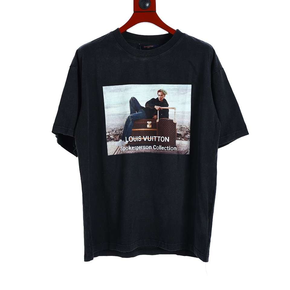 YESKICKS Louis Vuitton Luggage Pattern Digital Print  T-Shirt For Unisex