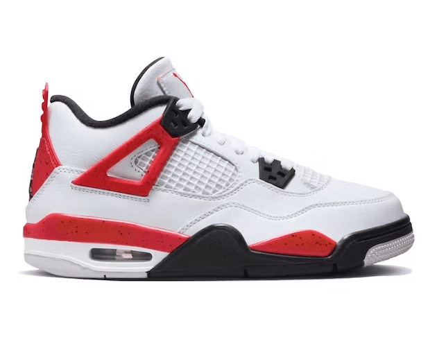 Jordan 4 Retro Red Cement Replica Sneaker 408452-161