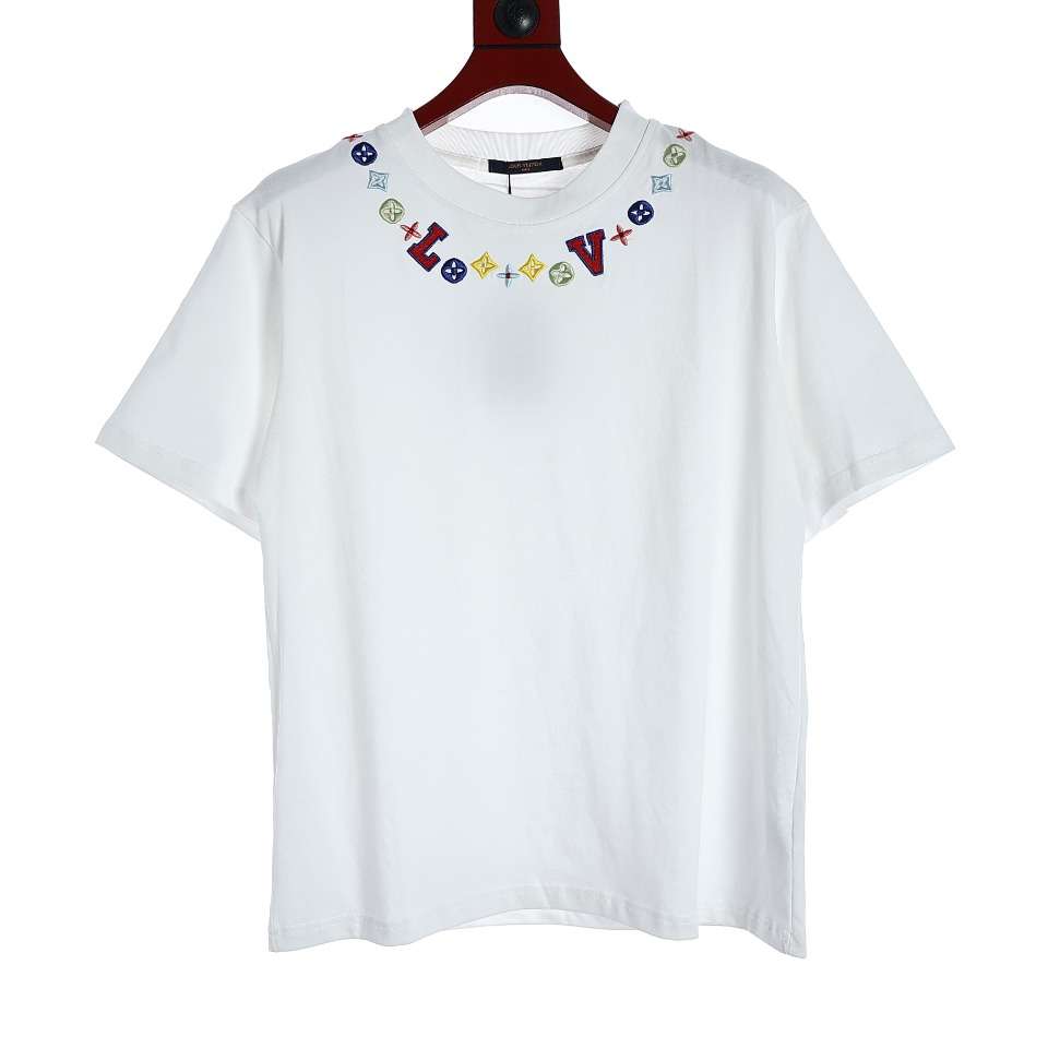 YESKICKS Louis Vuitton Colorful Necklace Embroidery For Unisex