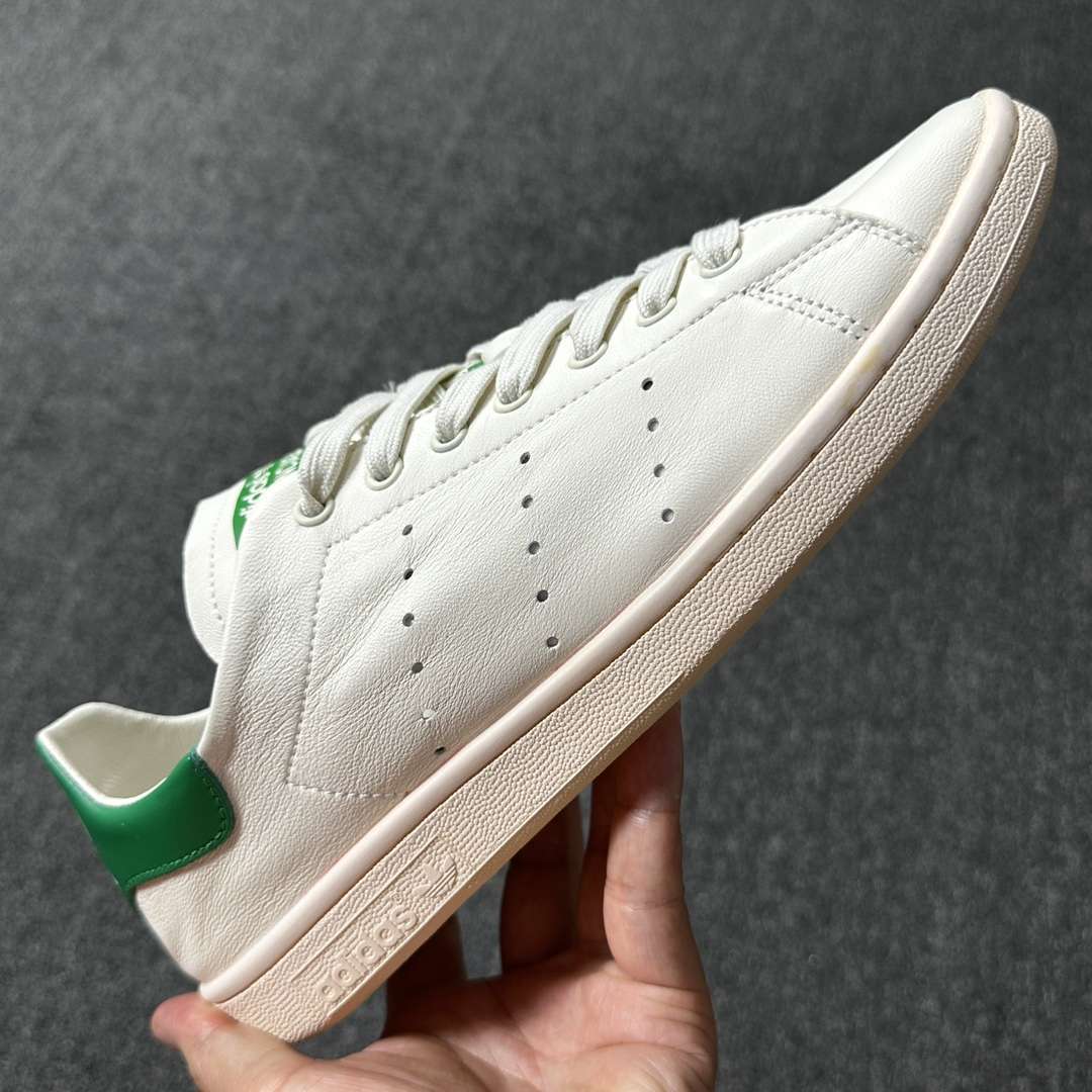 YESKICKS Balenciaga x Adidas Stan Smith Worn-Out White Green Replica Sneaker