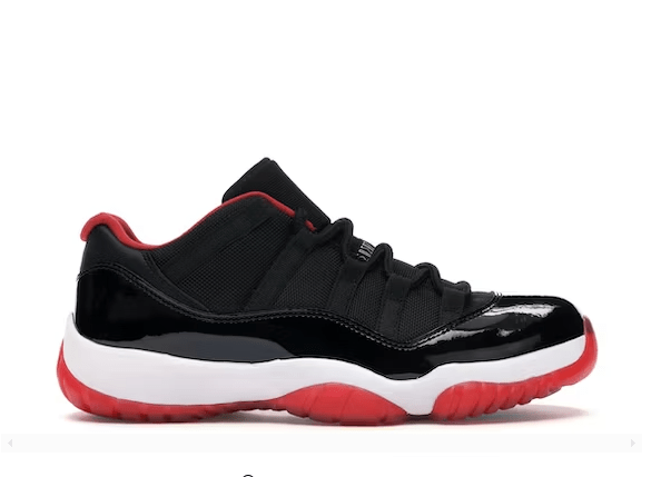 Air Jordan 11 Retro Low Bred Replica Sneaker 528895-012