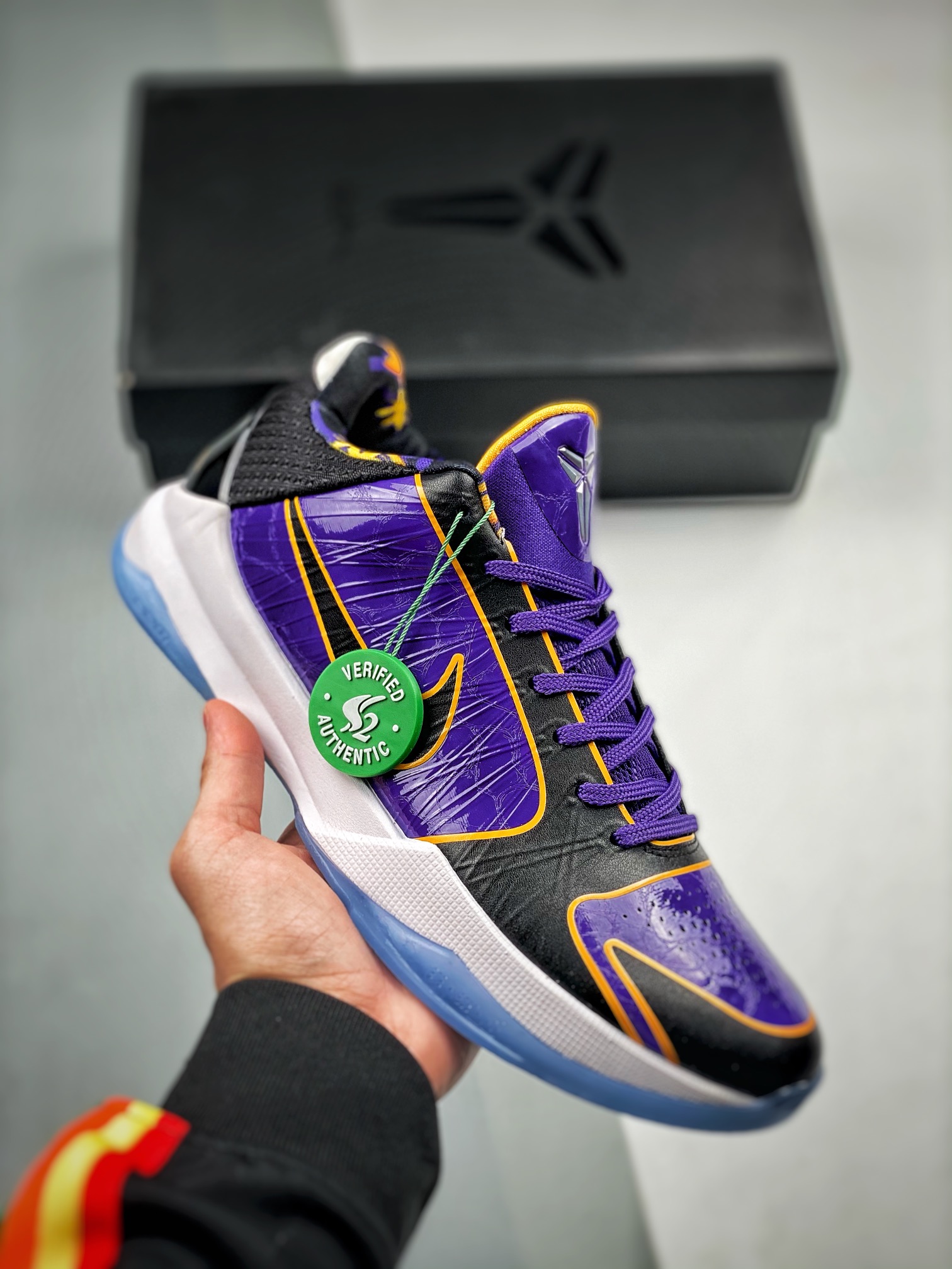 YESKICKS  Nike Kobe 5 Protro Lakers Reps CD4991-500