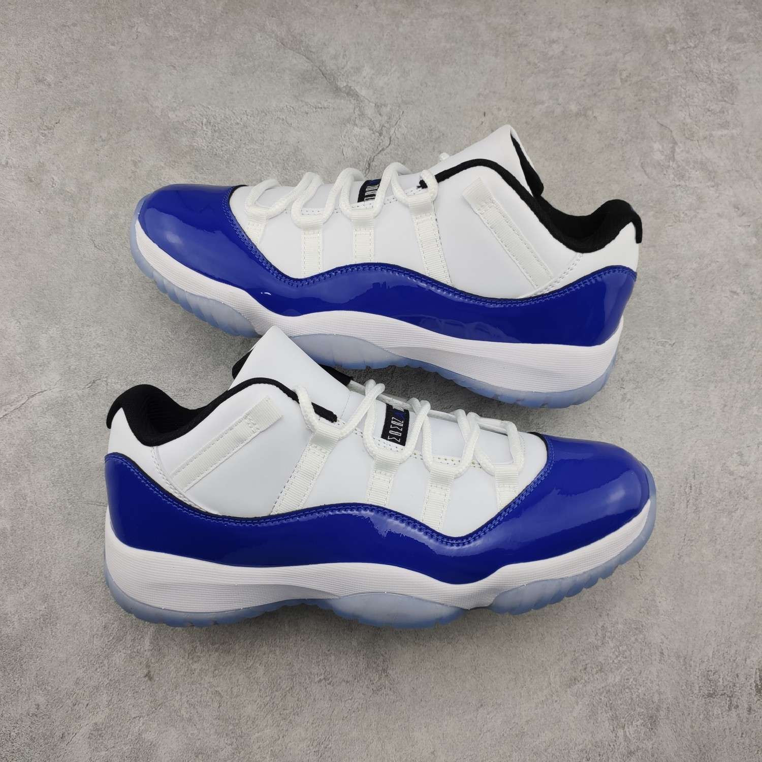 Air Jordan 11 Retro Low White Concord  AH7860-100 Replica