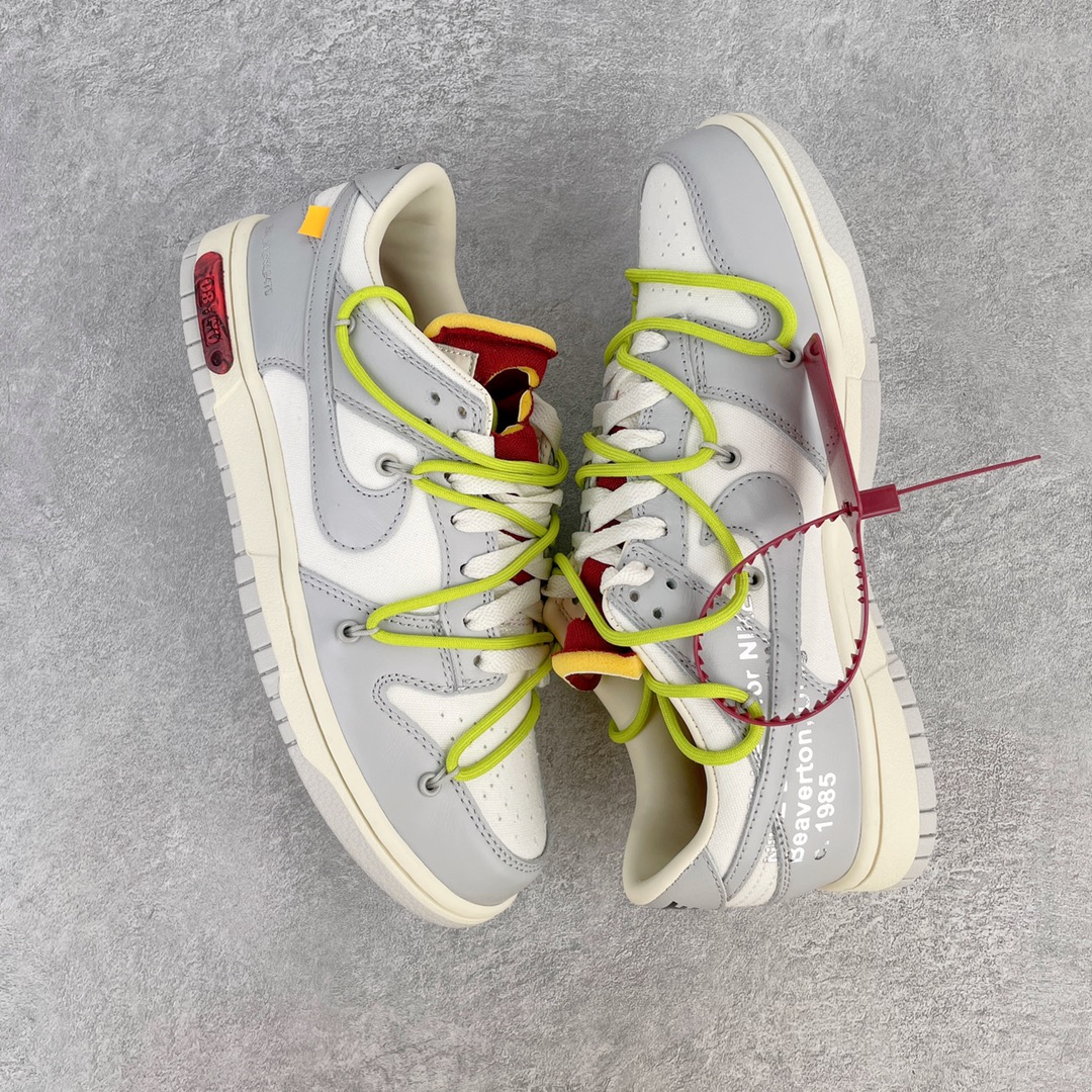 YESKICKS Off White x Dunk Low ‘Lot 08 of 50’Replica DM1602-106