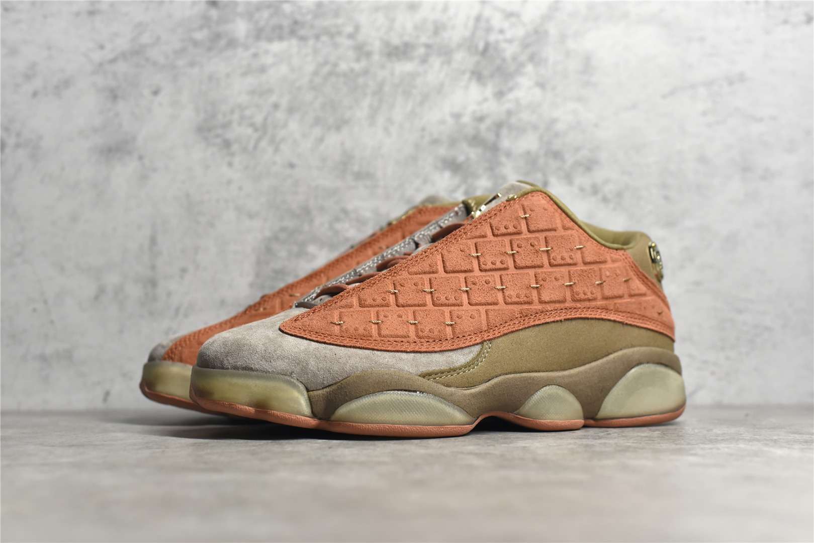 Air  Jordan 13 Retro Low CLOT Sepia Stone Replica Replica AT3102-200