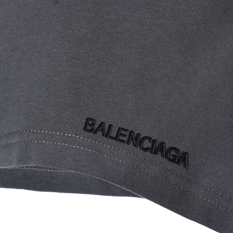 YESKICKS Balenciaga Embossed Letter Logo Basic Shorts Pants For Unisex