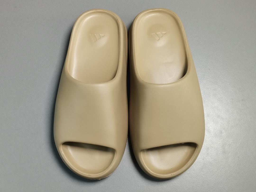 YESKICKS Fake YEEZY SLIDES EARTH BROWN REPLICA FV8425