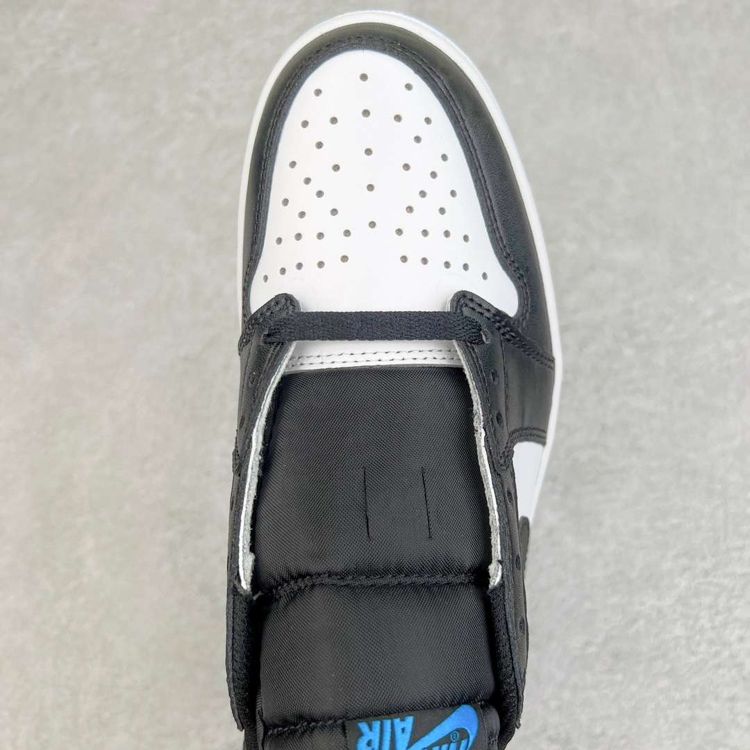 Air Jordan 1 Retro Low OG Black Dark Powder Blue CZ0790-104 Replica Sneaker