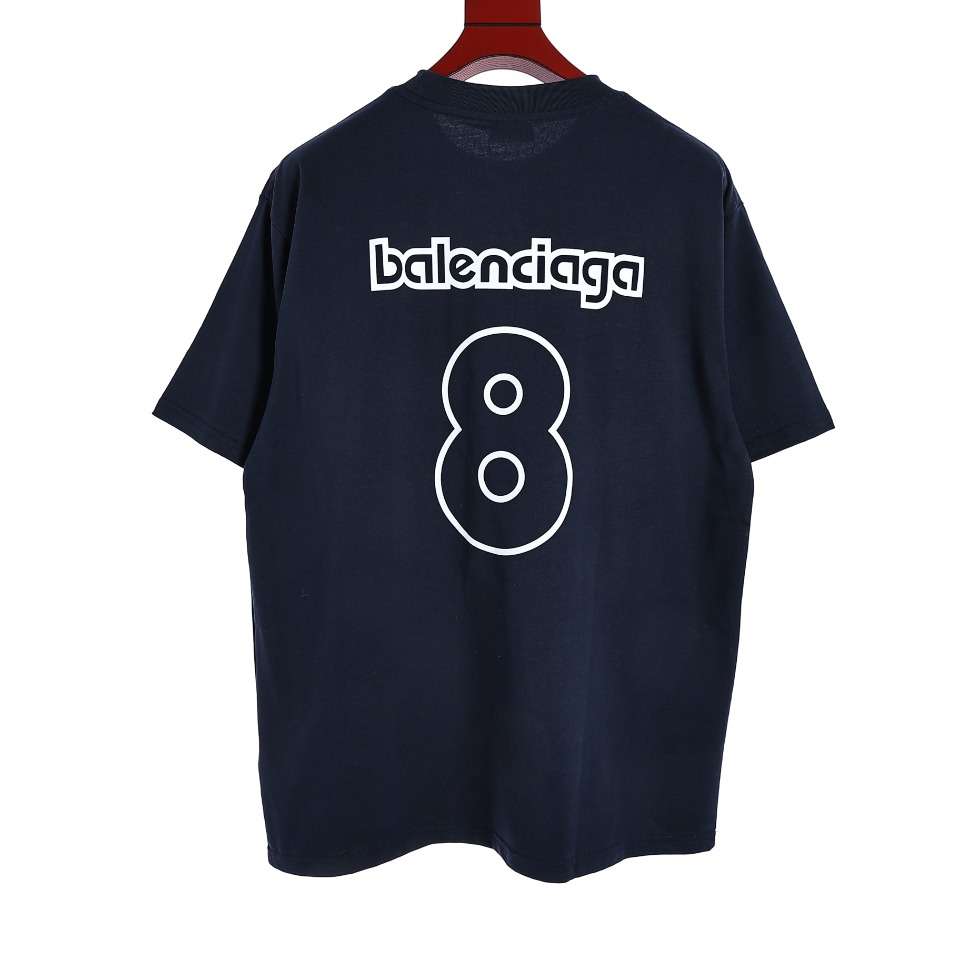 YESKICKS Balenciaga Classic Small Logo Short Sleeve T-Shirt for Unisex