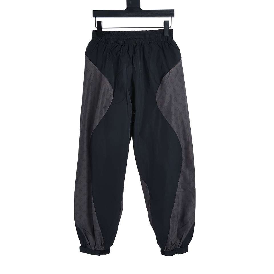 YESKICKS Louis Vuitton Patchwork Vintage Logo Sweatpants For Men