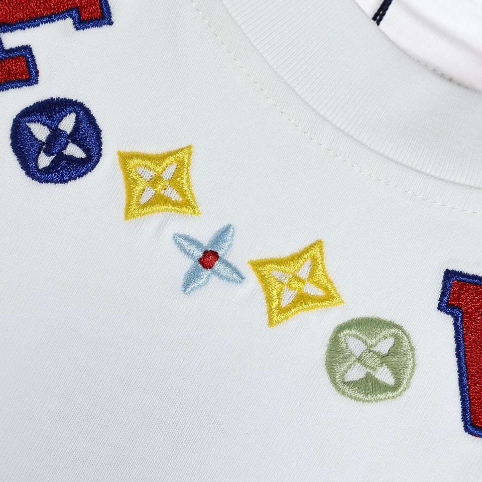 YESKICKS Louis Vuitton Colorful Necklace Embroidery For Unisex