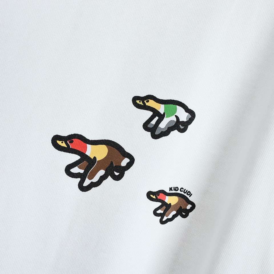 YESKICKS Louis Vuitton Little Label Flying Duck Short Sleeve T-Shirt For Unisex