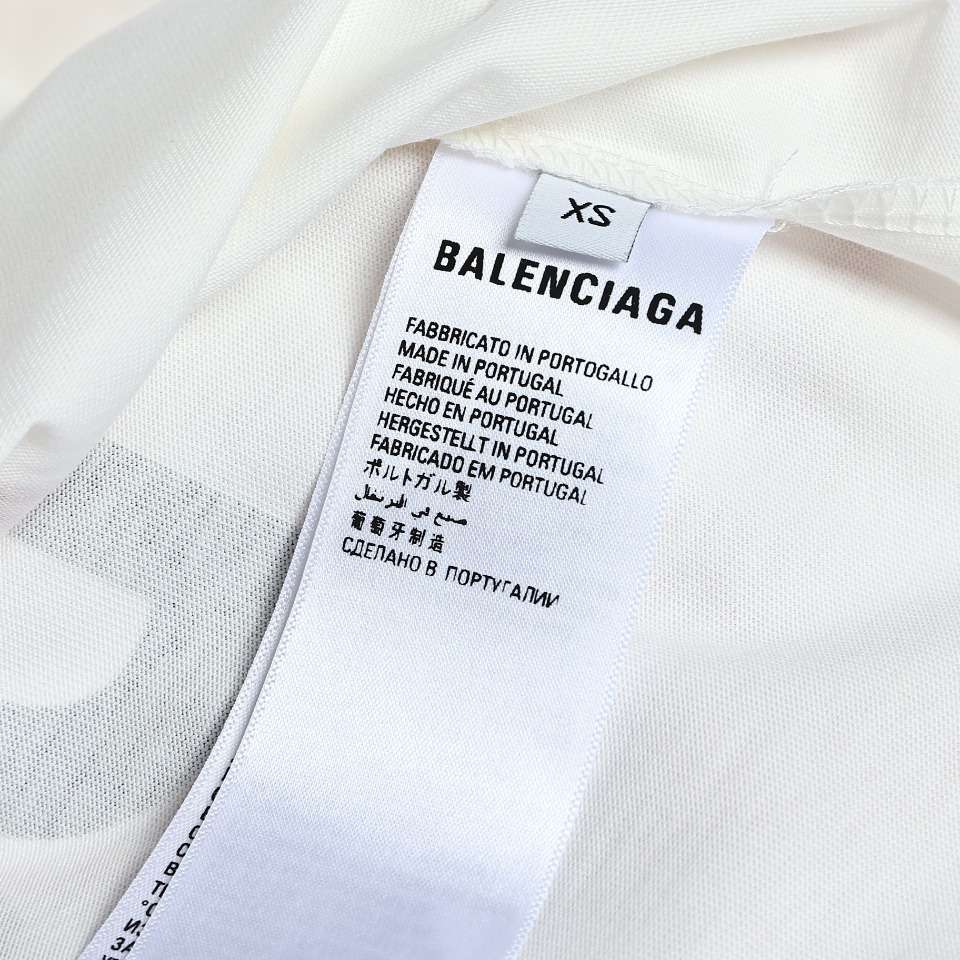 YESKICKS Balenciaga Monogram Cream Multi-Element Printed Full Label For Unisex