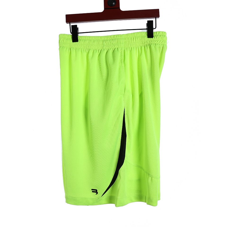 YESKICKS Balenciaga Fluorescent Embroidered Patchwork Shorts Pants for Unisex