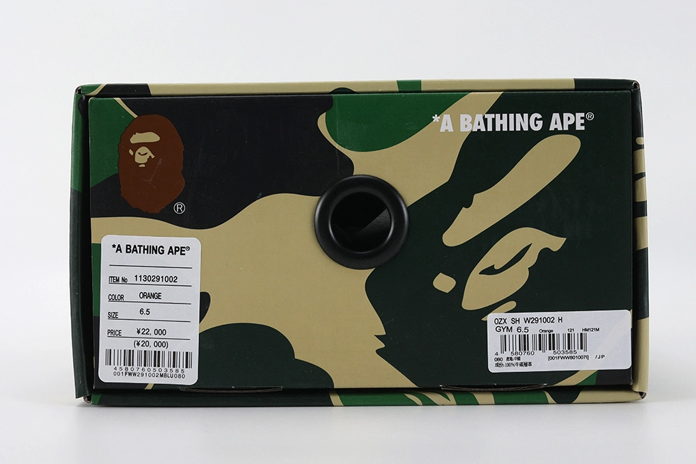 YESKICKS A Bathing Ape Bape SK8 Sta Orange Reps