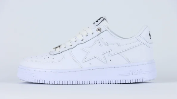 YESKICKS A BATHING APE BAPE STA #6 – WHITE Replica